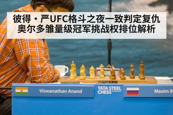 彼得·严UFC格斗之夜一致判定复仇奥尔多雏量级冠军挑战权排位解析